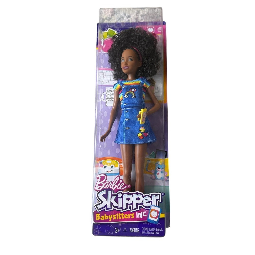 2017 Mattel Barbie Skipper Babysitters Inc African American NEW